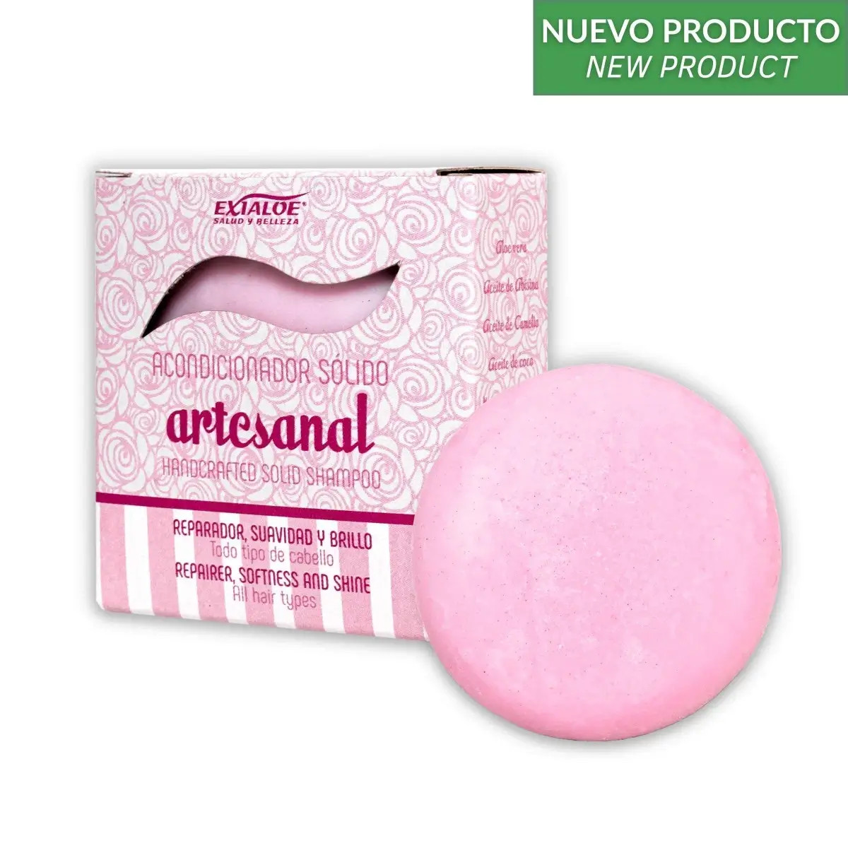 ACONDICIONADOR SÓLIDO ARTESANAL, 60 G