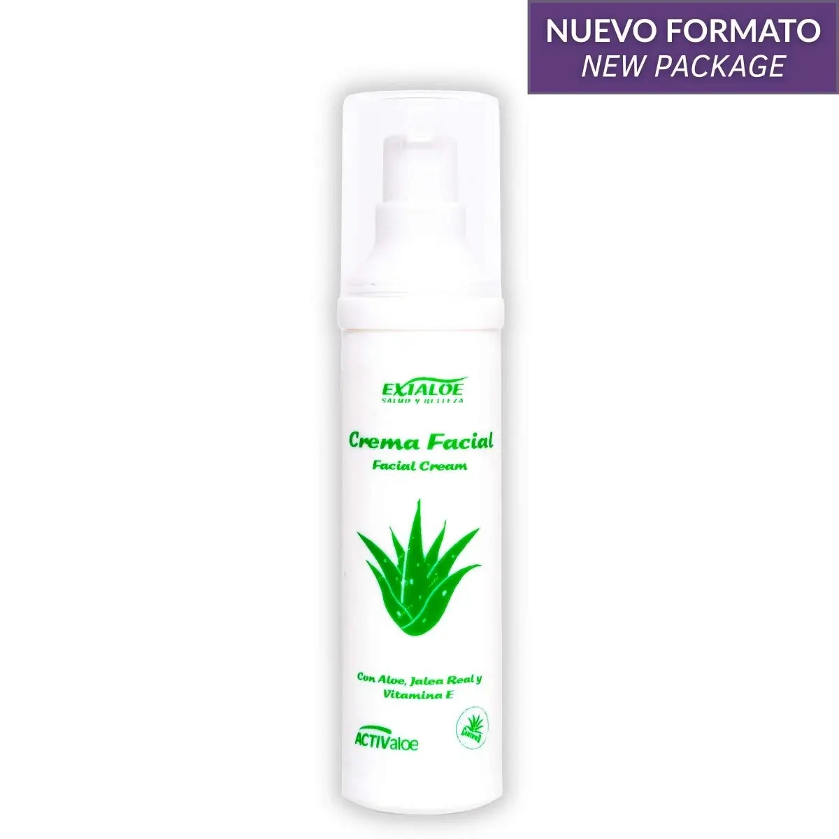 Crema facial de 50 ml de Exialoe