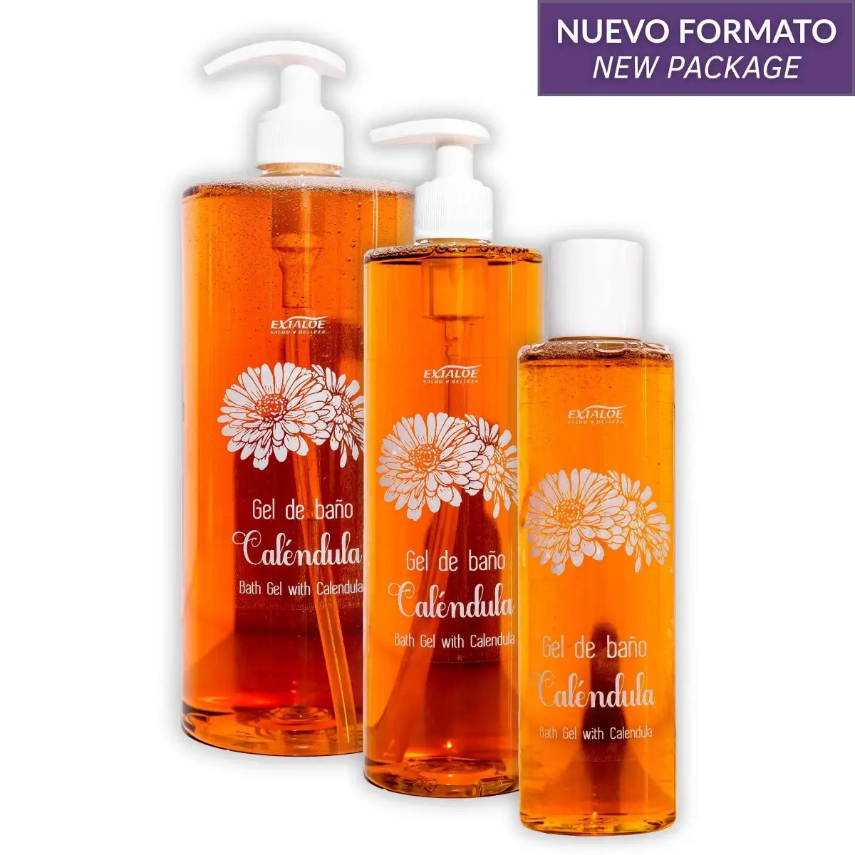 Gel de Baño de Caléndula de Exialoe
