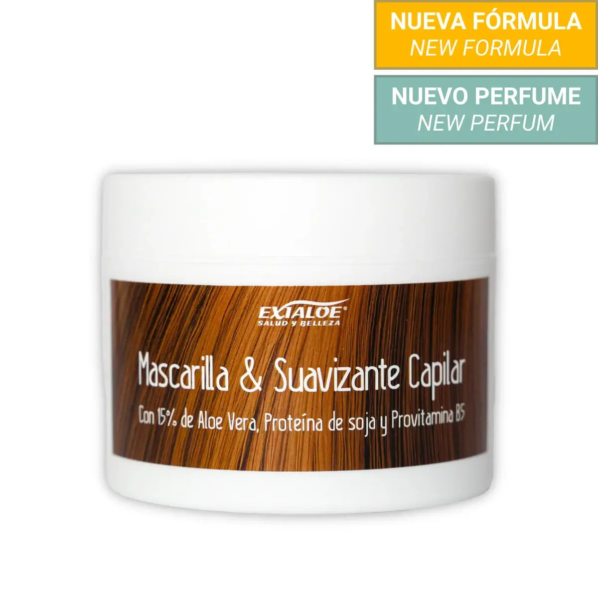 Mascarilla y Suavizante de Cabello Exialoe