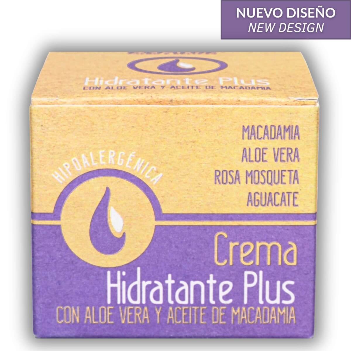 Crema facial Hidratante Plus de Macadamia